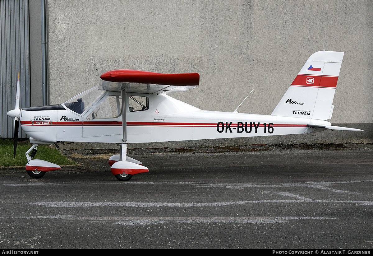 Aircraft Photo of OK-BUY 16 | Tecnam P-92 Echo | AirHistory.net #576136