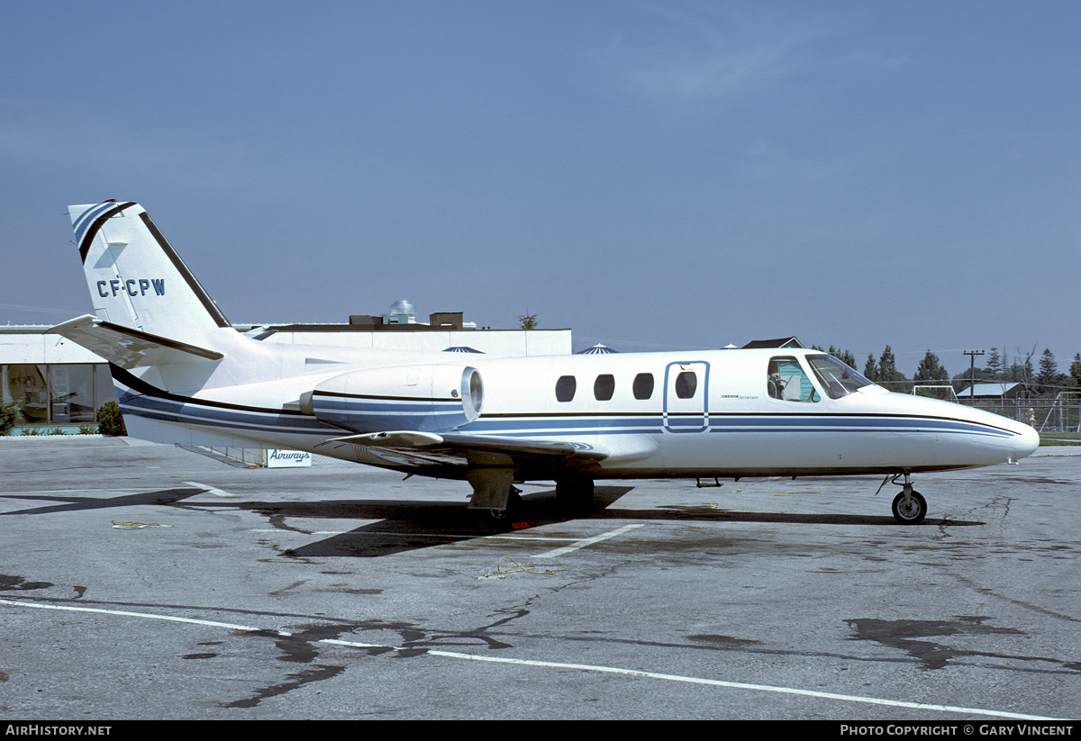 Aircraft Photo of CF-CPW | Cessna 500 Citation | AirHistory.net #576173