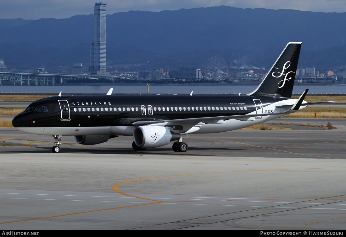 Aircraft Photo of JA22MC | Airbus A320-214 | StarFlyer | AirHistory.net #576174