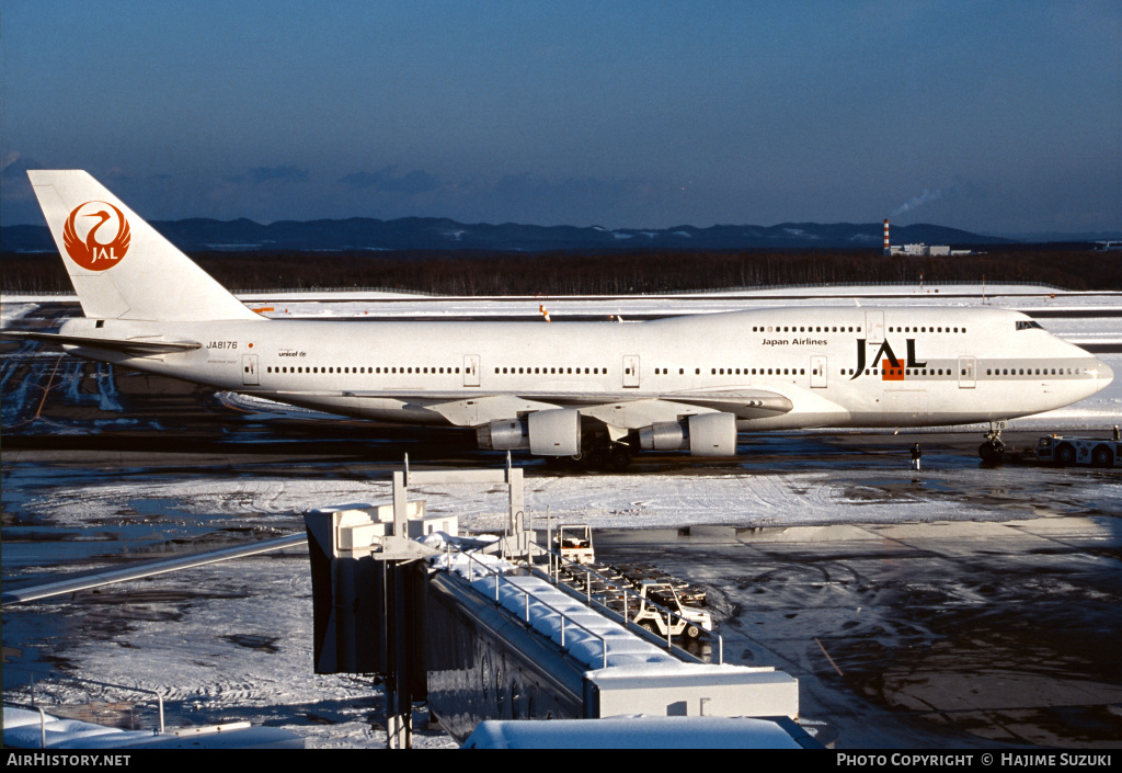 Aircraft Photo of JA8176 | Boeing 747-146B/SR/SUD | Japan Airlines - JAL | AirHistory.net #576175