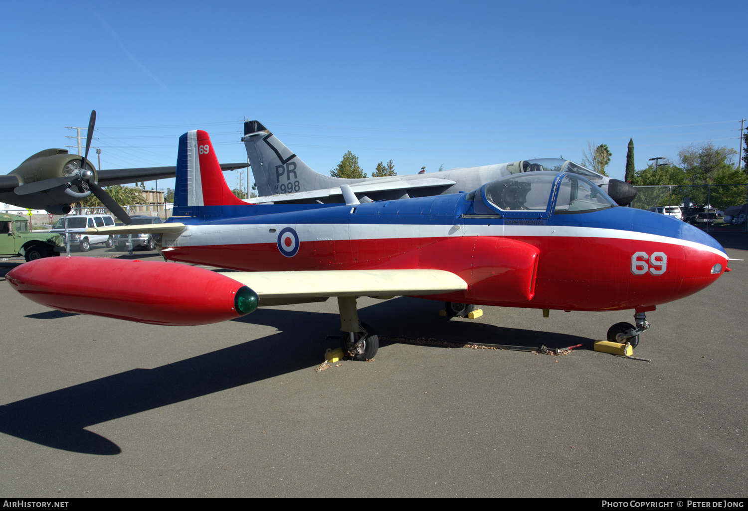 Aircraft Photo of N69RT | BAC 84 Jet Provost T3A | UK - Air Force | AirHistory.net #576194