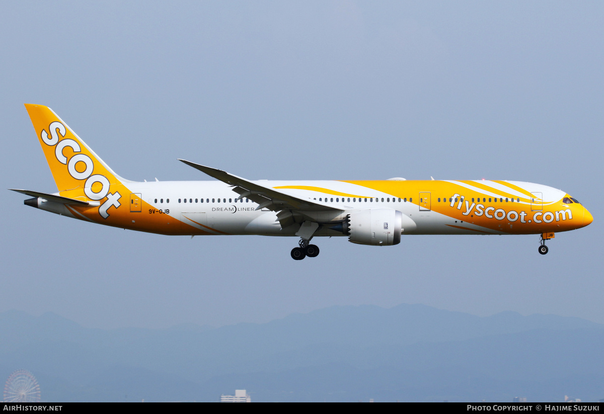 Aircraft Photo of 9V-OJB | Boeing 787-9 Dreamliner | Scoot | AirHistory.net #576232