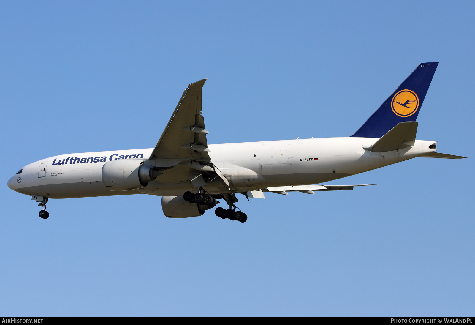 Aircraft Photo of D-ALFD | Boeing 777-FBT | Lufthansa Cargo | AirHistory.net #576237
