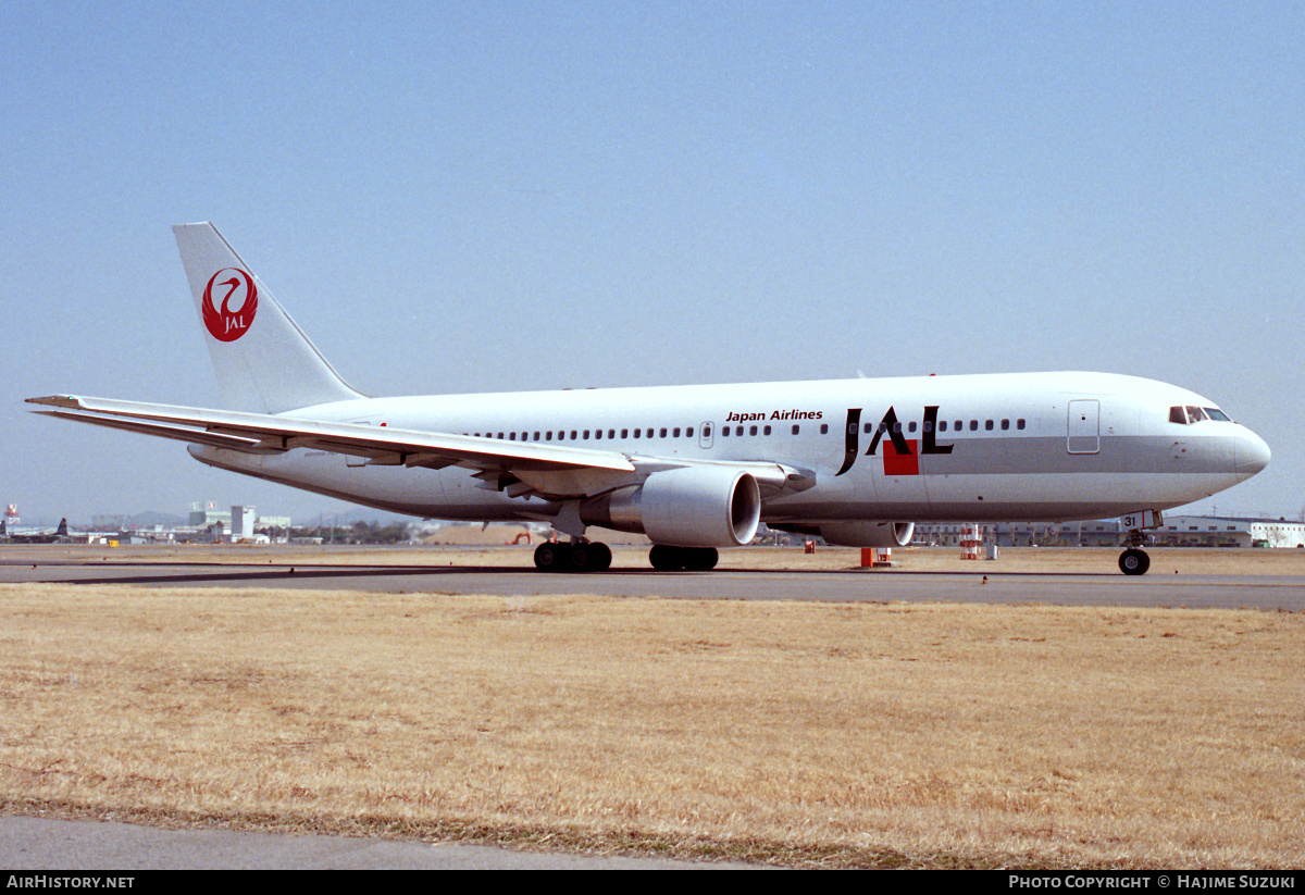 Aircraft Photo of JA8231 | Boeing 767-246 | Japan Airlines - JAL | AirHistory.net #576246