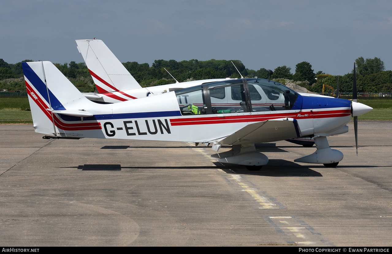 Aircraft Photo of G-ELUN | Robin DR-400-180R Remorqueur | AirHistory.net #576276