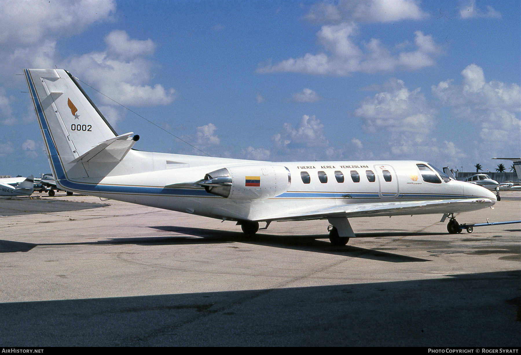 Aircraft Photo of 0002 | Cessna 550 Citation II | Venezuela - Air Force | AirHistory.net #576281