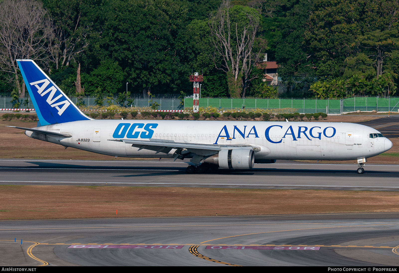 Aircraft Photo of JA8323 | Boeing 767-381/ER | All Nippon Airways - ANA Cargo | AirHistory.net #576304