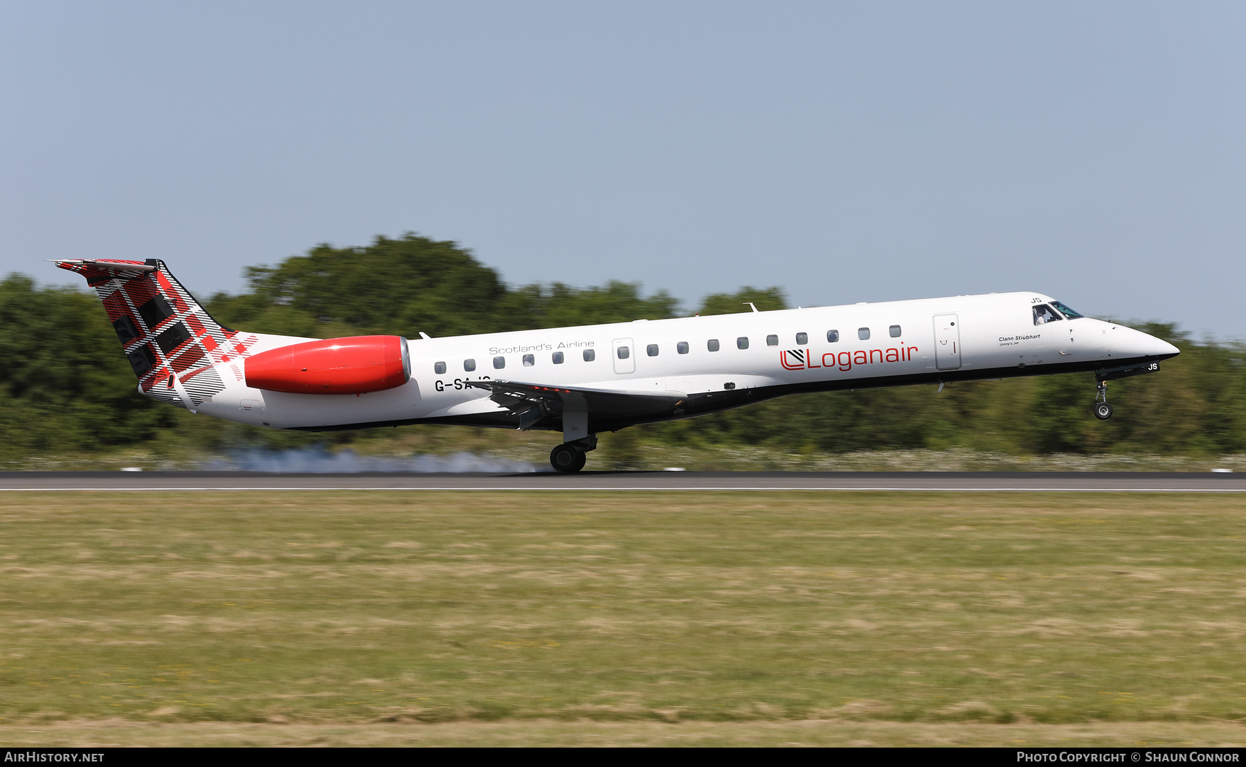 Aircraft Photo of G-SAJS | Embraer ERJ-145EP (EMB-145EP) | Loganair | AirHistory.net #576313