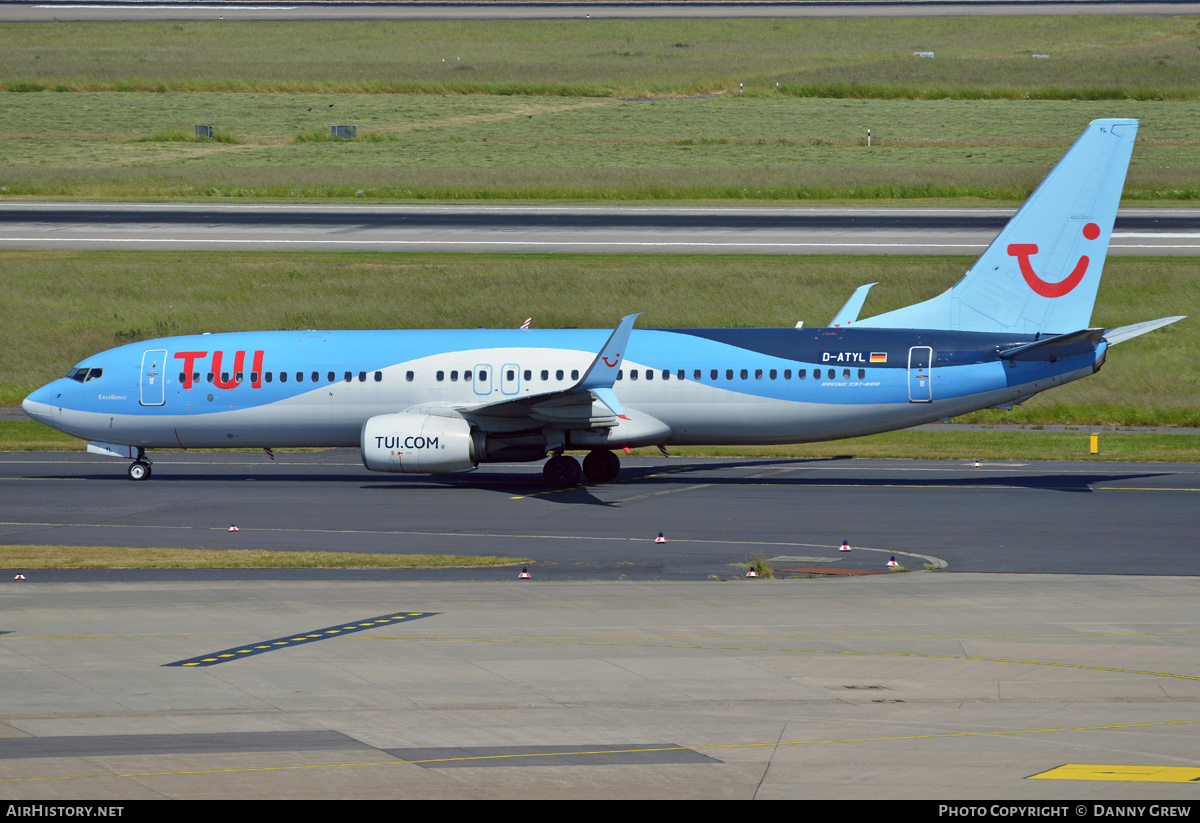 Aircraft Photo of D-ATYL | Boeing 737-8K5 | TUI | AirHistory.net #576314