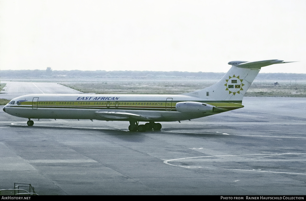 Aircraft Photo of 5Y-ADA | Vickers Super VC10 Srs1154 | East African Airways | AirHistory.net #576319