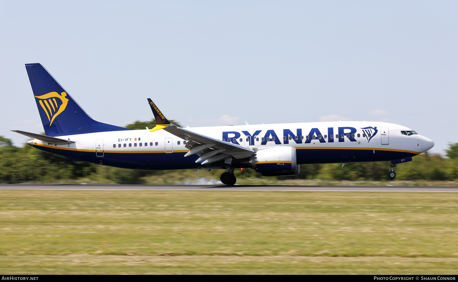 Aircraft Photo of EI-IFY | Boeing 737-8200 Max 200 | Ryanair | AirHistory.net #576322