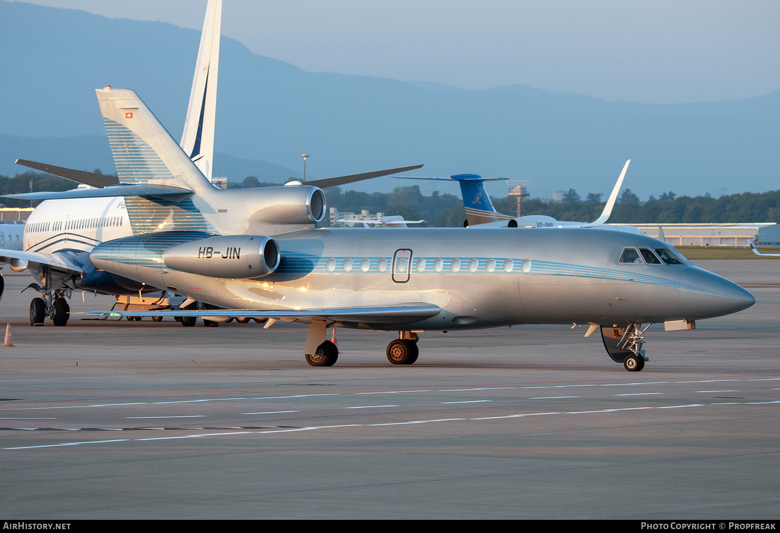 Aircraft Photo of HB-JIN | Dassault Falcon 900EX | AirHistory.net #576334