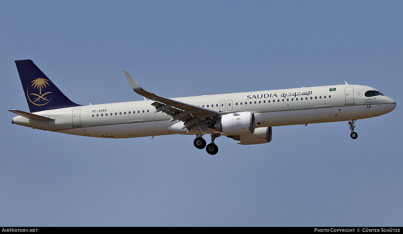 Aircraft Photo of HZ-ASAA | Airbus A321-251NX | Saudia - Saudi Arabian Airlines | AirHistory.net #576378
