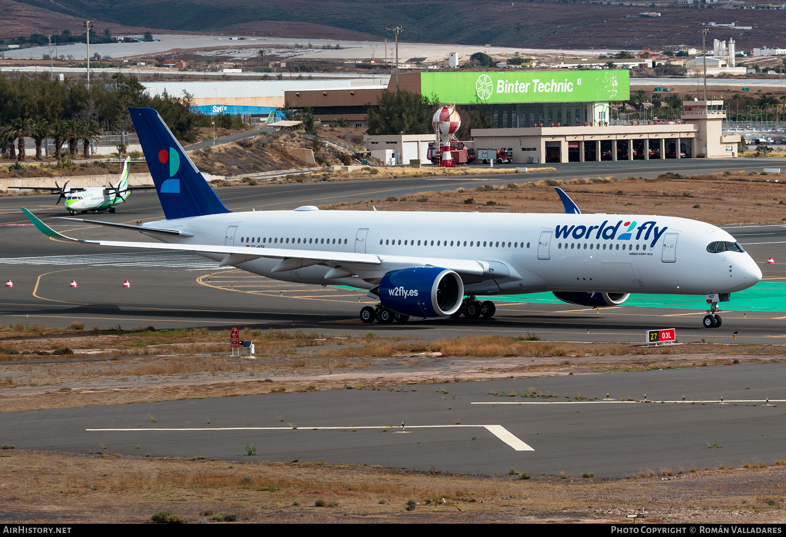 Aircraft Photo of EC-NZF | Airbus A350-941 | World2fly | AirHistory.net #576384