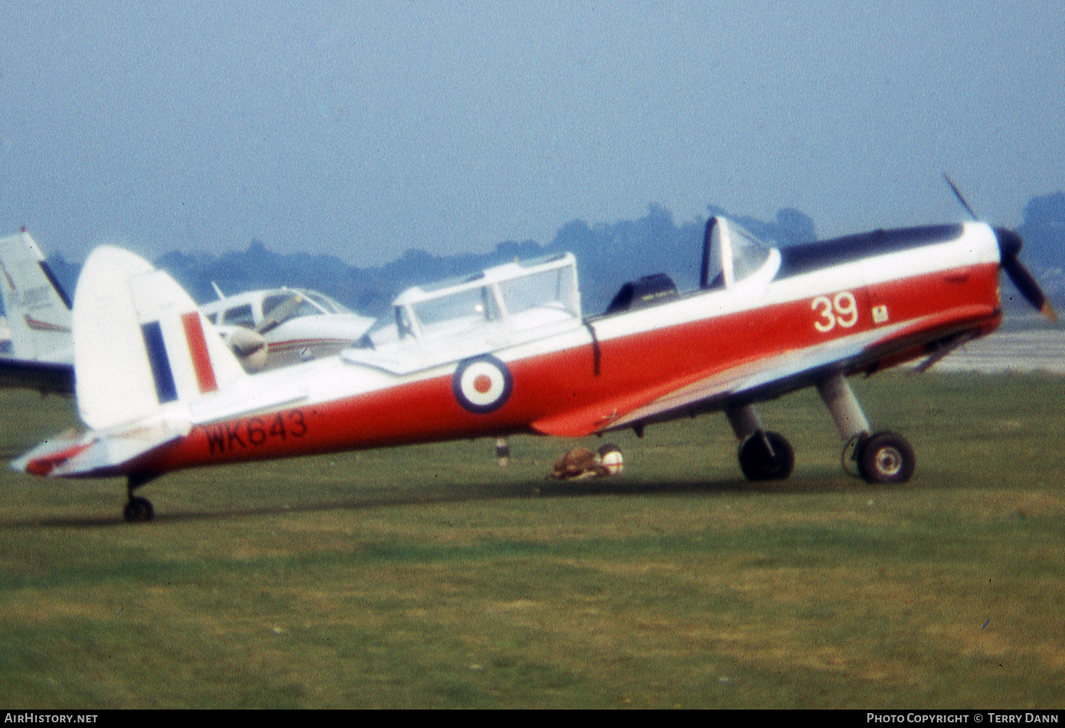 Aircraft Photo of WK643 | De Havilland DHC-1 Chipmunk T10 | UK - Air Force | AirHistory.net #576385