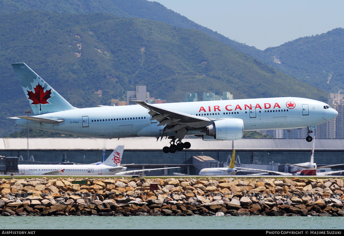 Aircraft Photo of C-FIUA | Boeing 777-233/LR | Air Canada | AirHistory.net #576394