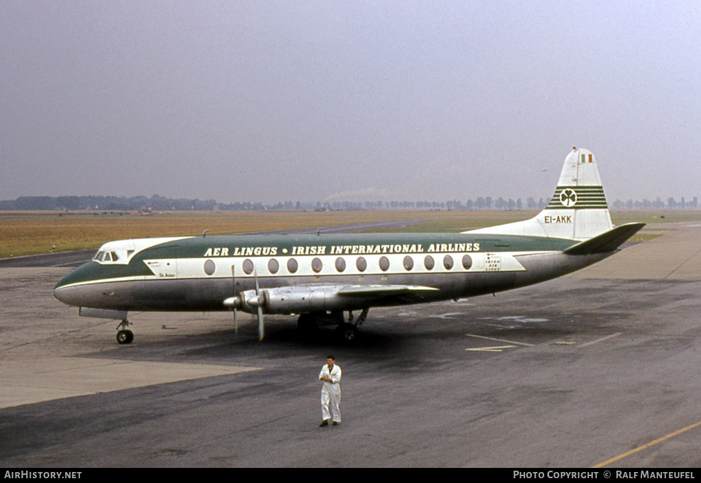 Aircraft Photo of EI-AKK | Vickers 808 Viscount | Aer Lingus - Irish International Airlines | AirHistory.net #576395