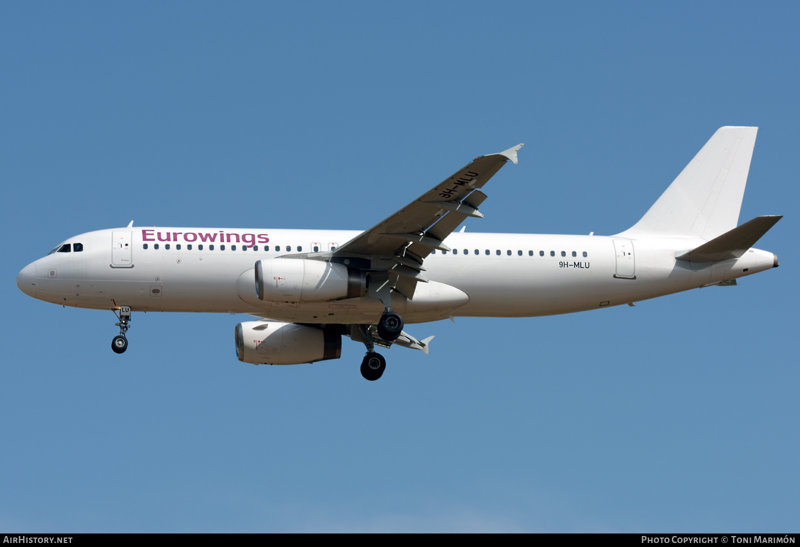 Aircraft Photo of 9H-MLU | Airbus A320-232 | Eurowings | AirHistory.net #576403