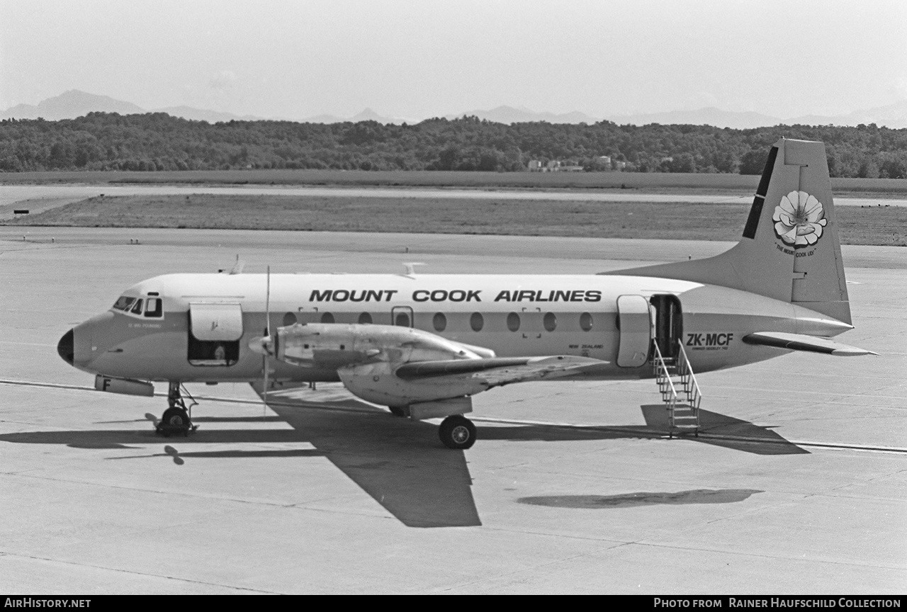 Aircraft Photo of ZK-MCF | Hawker Siddeley HS-748 Srs2A/275 | Mount Cook Airline | AirHistory.net #576421