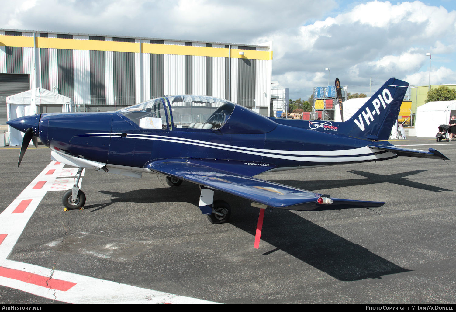 Aircraft Photo of VH-PIQ | General Avia F-22R | AirHistory.net #576453