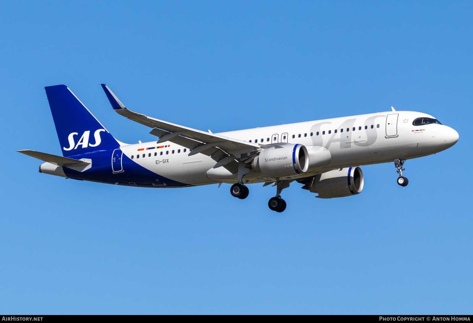 Aircraft Photo of EI-SIX | Airbus A320-251N | Scandinavian Airlines - SAS | AirHistory.net #576463