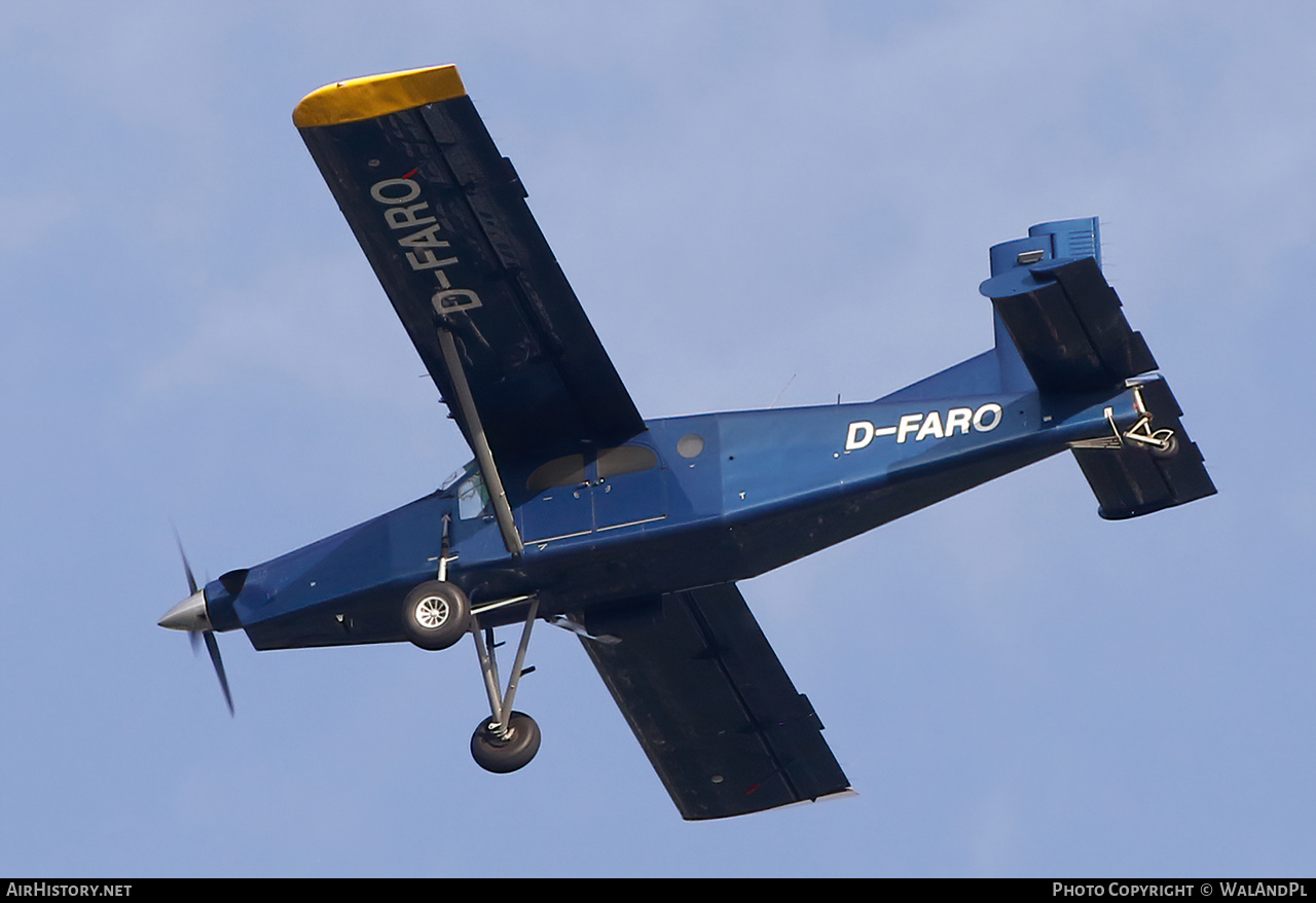 Aircraft Photo of D-FARO | Pilatus PC-6/B2-H4 Turbo Porter | AirHistory.net #576476