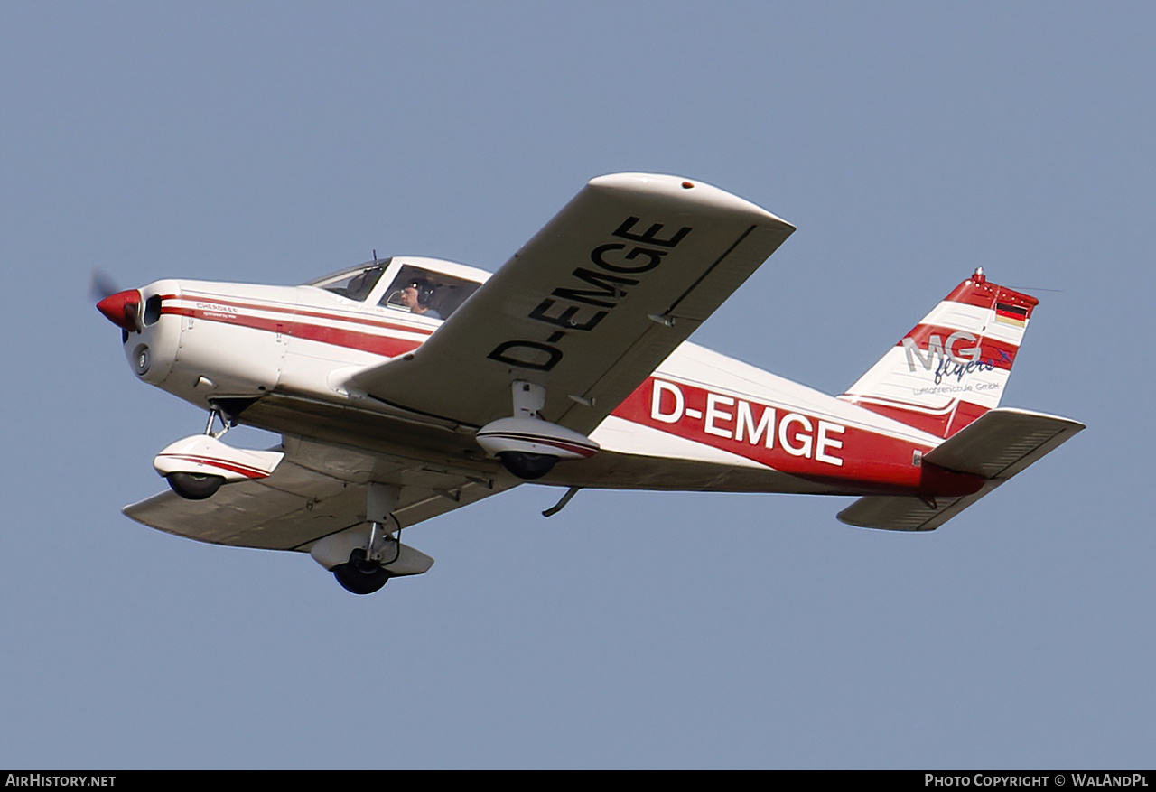Aircraft Photo of D-EMGE | Piper PA-28-140 Cherokee D | MG Flyers Luftfahrerschule | AirHistory.net #576481