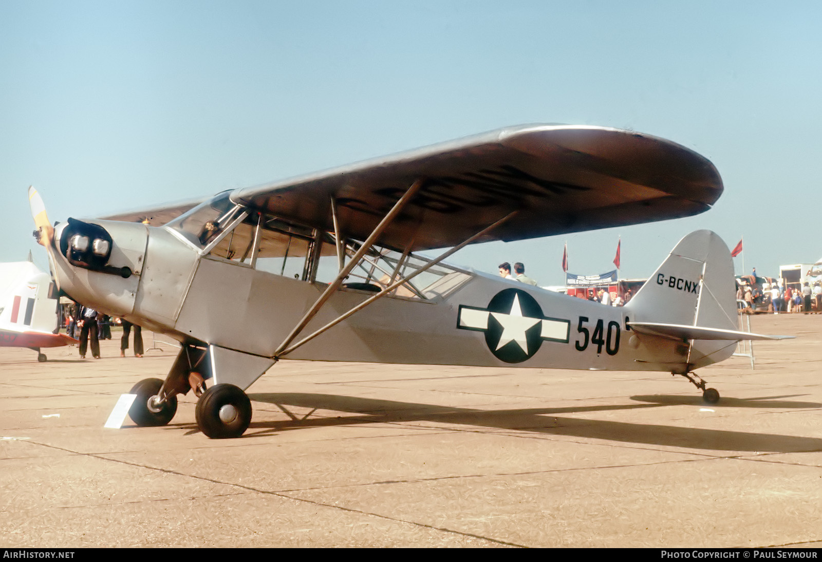 Aircraft Photo of G-BCNX | Piper J-3C-65 Cub | USA - Air Force | AirHistory.net #576504