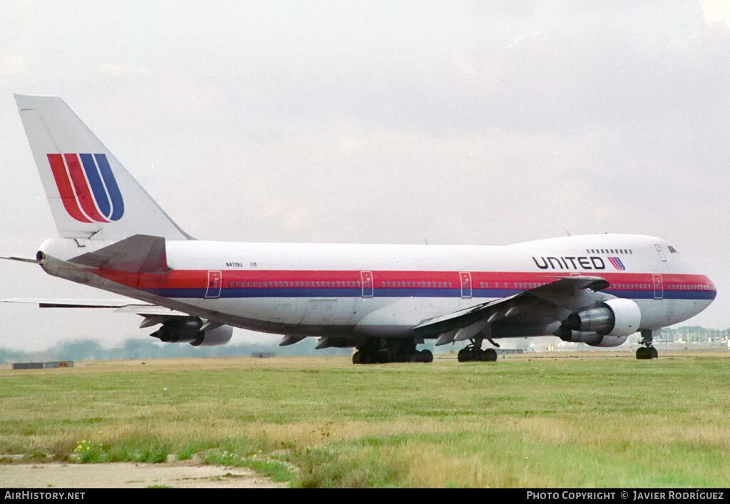 Aircraft Photo of N4719 | Boeing 747-122 | United Airlines | AirHistory.net #576506