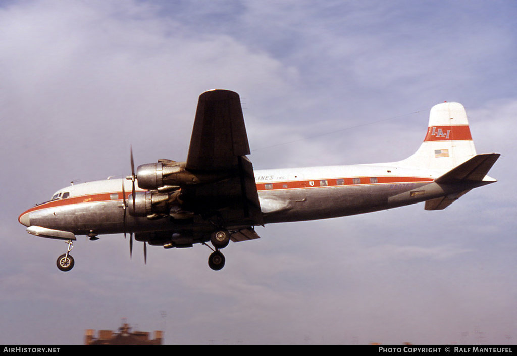 Aircraft Photo of N90703 | Douglas DC-6 | International Airlines Inc. - IAI | AirHistory.net #576514