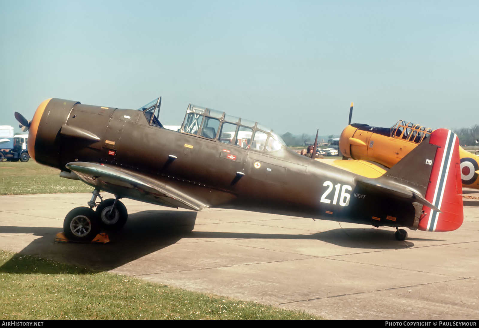 Aircraft Photo of G-BDAM / 16047 | North American AT-16 Harvard IIB | Norway - Air Force | AirHistory.net #576520