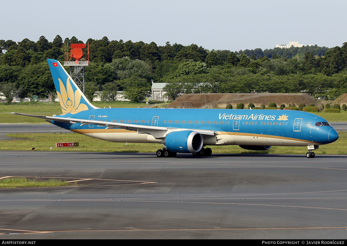 Aircraft Photo of VN-A864 | Boeing 787-9 Dreamliner | Vietnam Airlines | AirHistory.net #576521