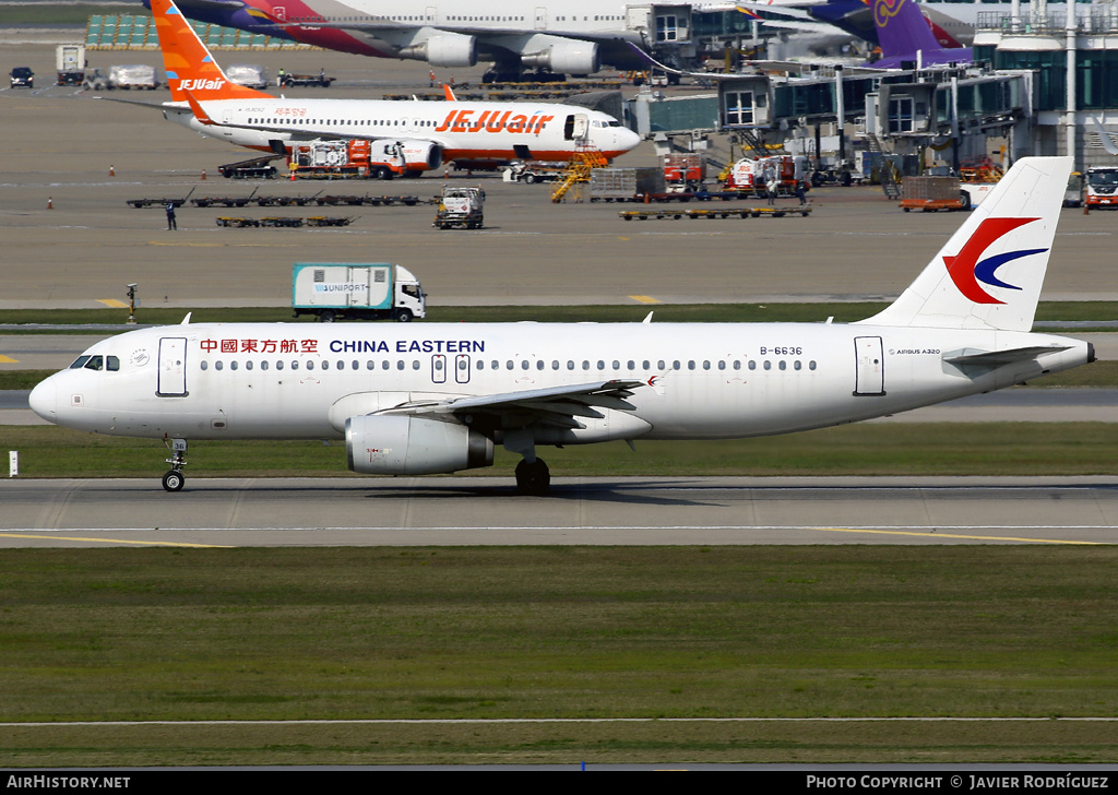 Aircraft Photo of B-6636 | Airbus A320-232 | China Eastern Airlines | AirHistory.net #576531