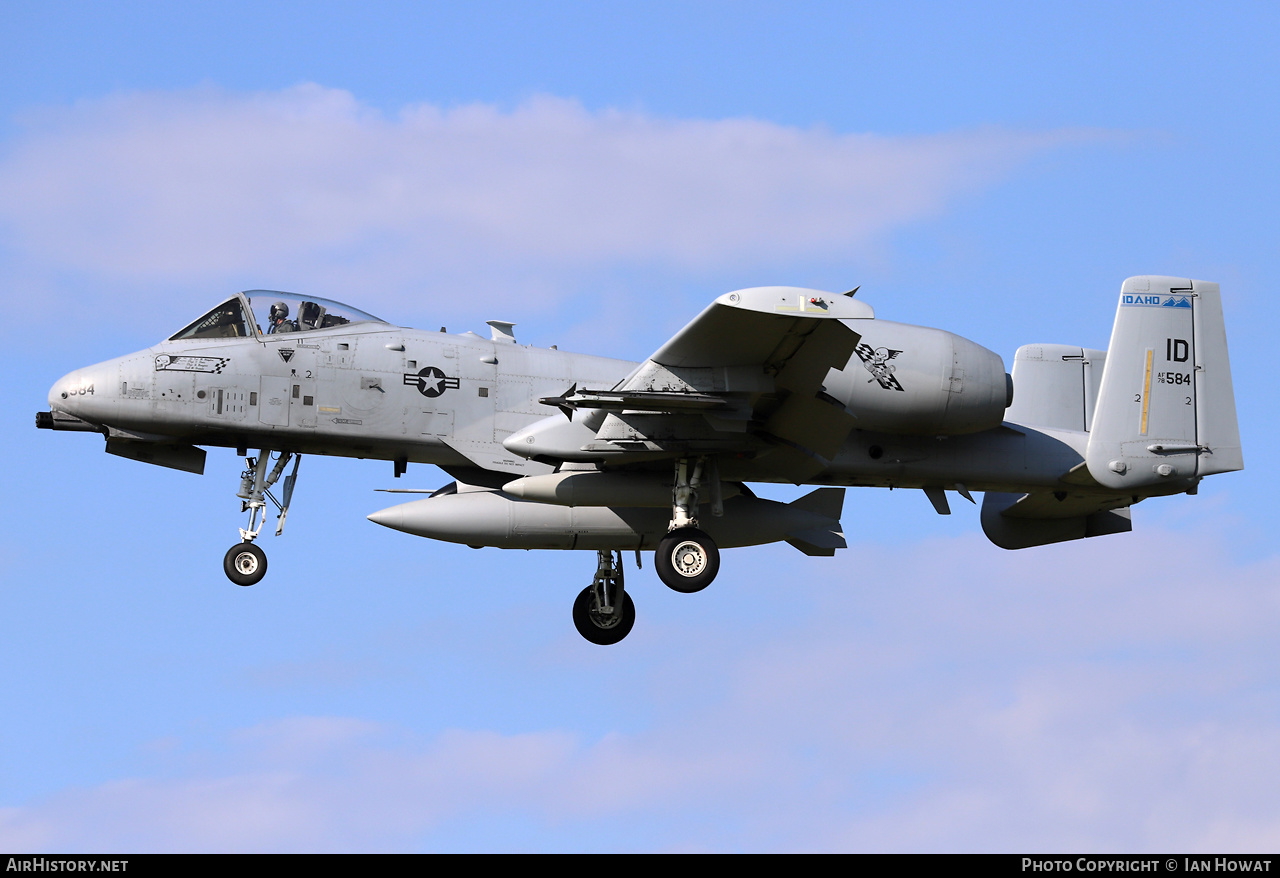 Aircraft Photo of 78-0584 / AF78-584 | Fairchild A-10C Thunderbolt II | USA - Air Force | AirHistory.net #576544