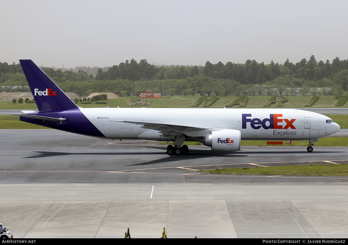 Aircraft Photo of N891FD | Boeing 777-F | FedEx Express - Federal Express | AirHistory.net #576555