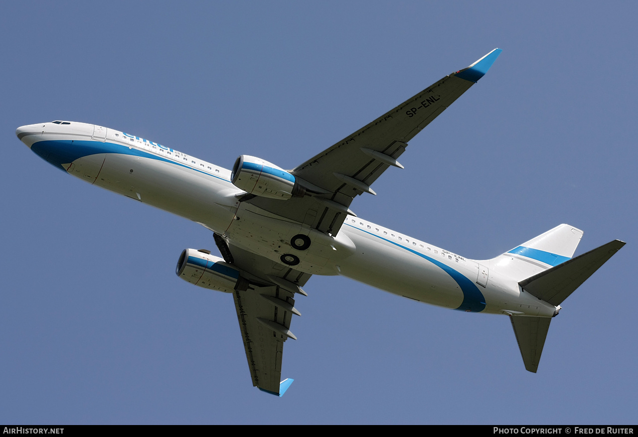 Aircraft Photo of SP-ENL | Boeing 737-8CX | Enter Air | AirHistory.net #576556