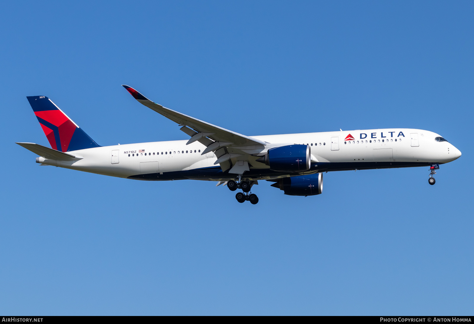 Aircraft Photo of N571DZ | Airbus A350-941 | Delta Air Lines | AirHistory.net #576561