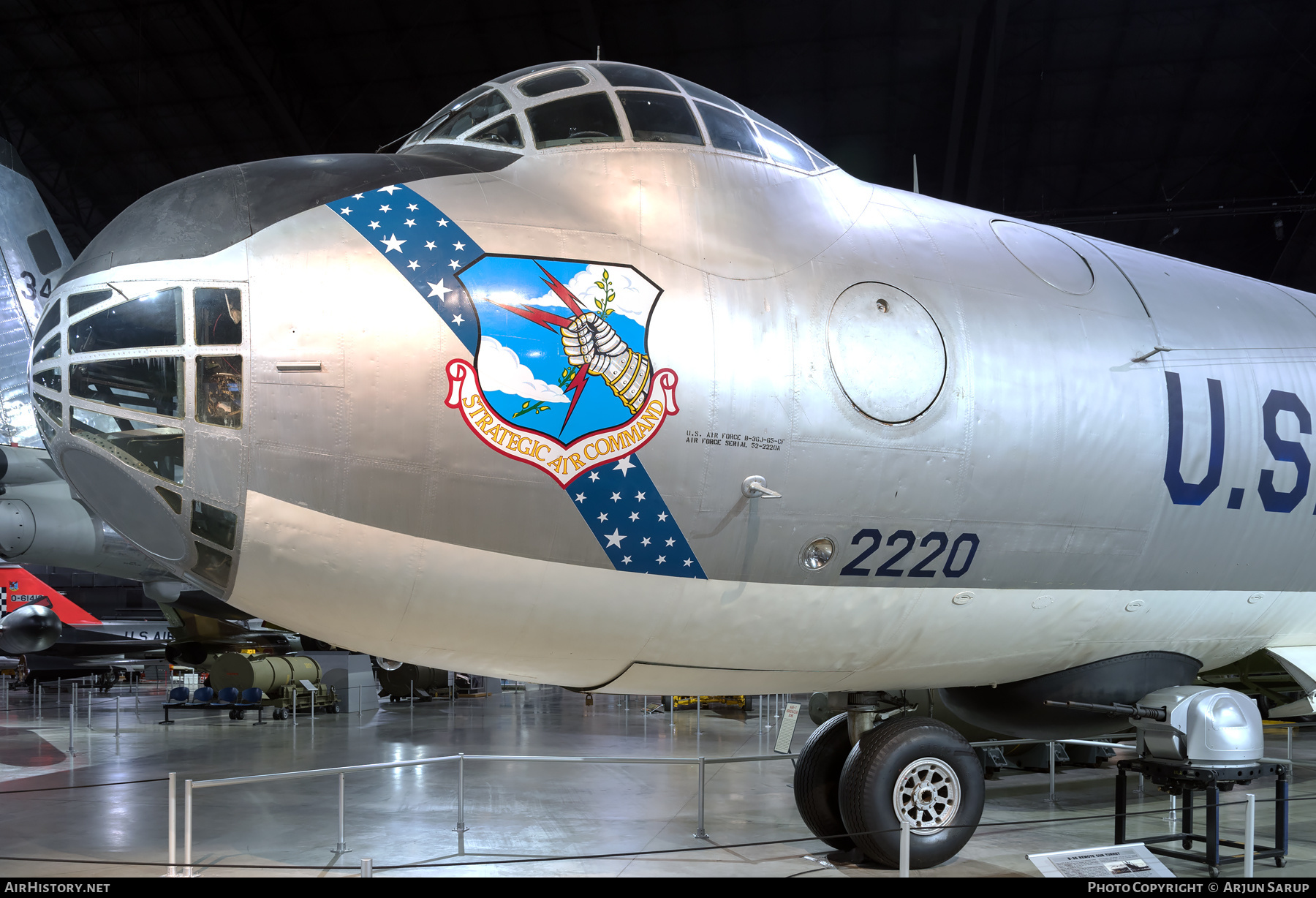 Aircraft Photo of 52-2220 | Convair B-36J Peacemaker | USA - Air Force | AirHistory.net #576571
