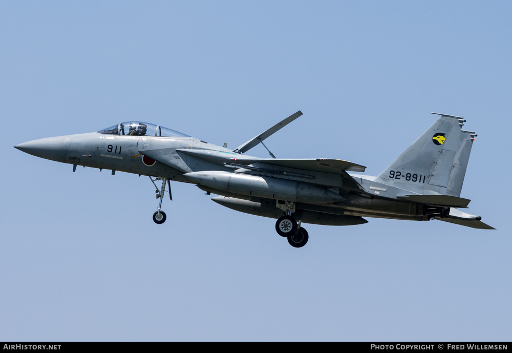 Aircraft Photo of 92-8911 | McDonnell Douglas F-15J Eagle | Japan - Air Force | AirHistory.net #576578