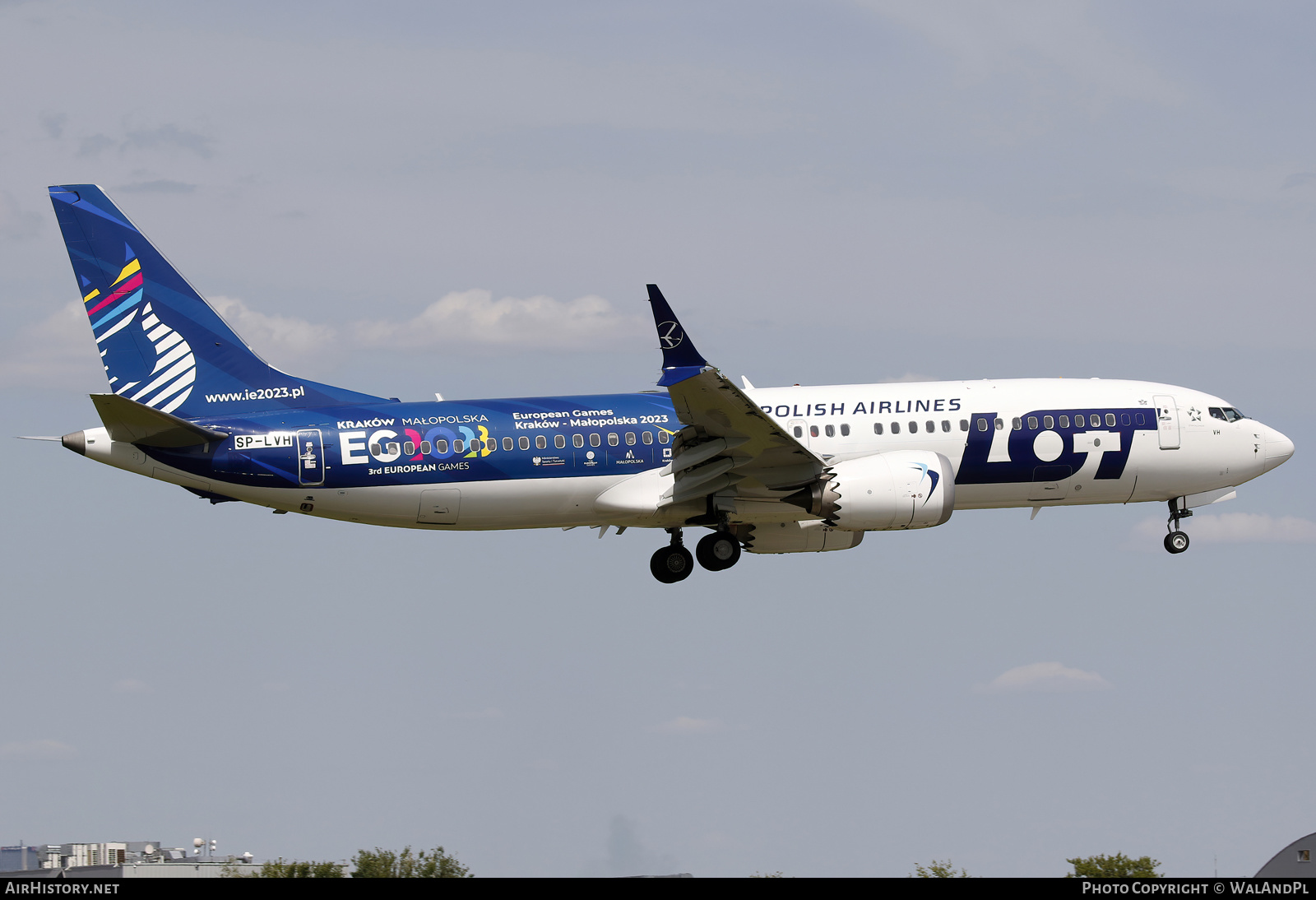 Aircraft Photo of SP-LVH | Boeing 737-8 Max 8 | LOT Polish Airlines - Polskie Linie Lotnicze | AirHistory.net #576593