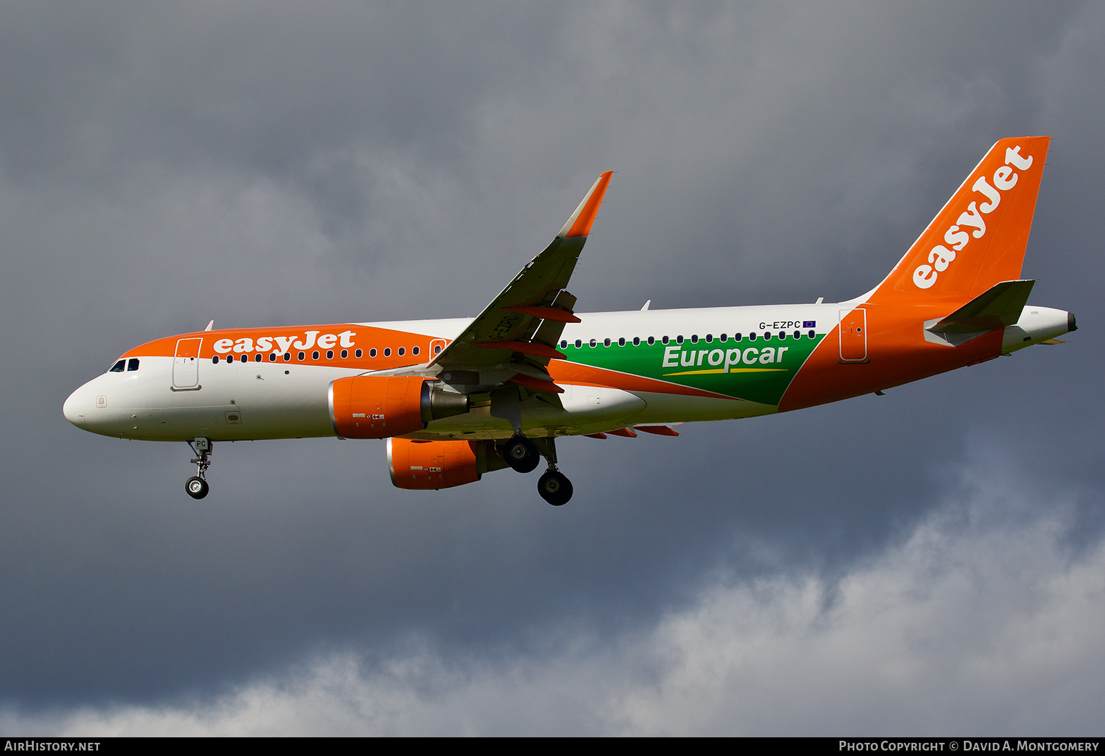 Aircraft Photo of G-EZPC | Airbus A320-214 | EasyJet | AirHistory.net #576594