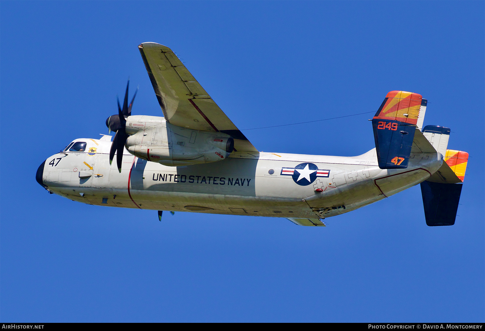 Aircraft Photo of 162149 / 2149 | Grumman C-2A Greyhound | USA - Navy | AirHistory.net #576596