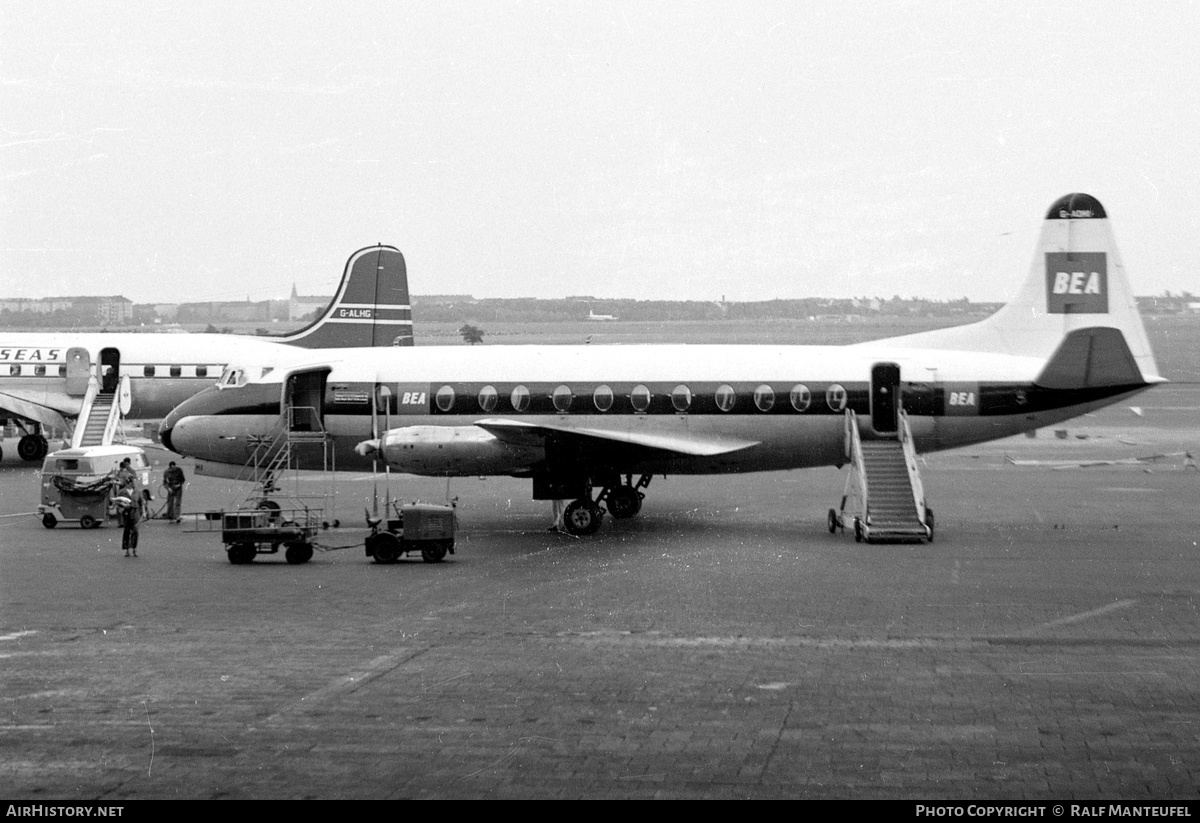 Aircraft Photo of G-AOHI | Vickers 802 Viscount | BEA - British European Airways | AirHistory.net #576606