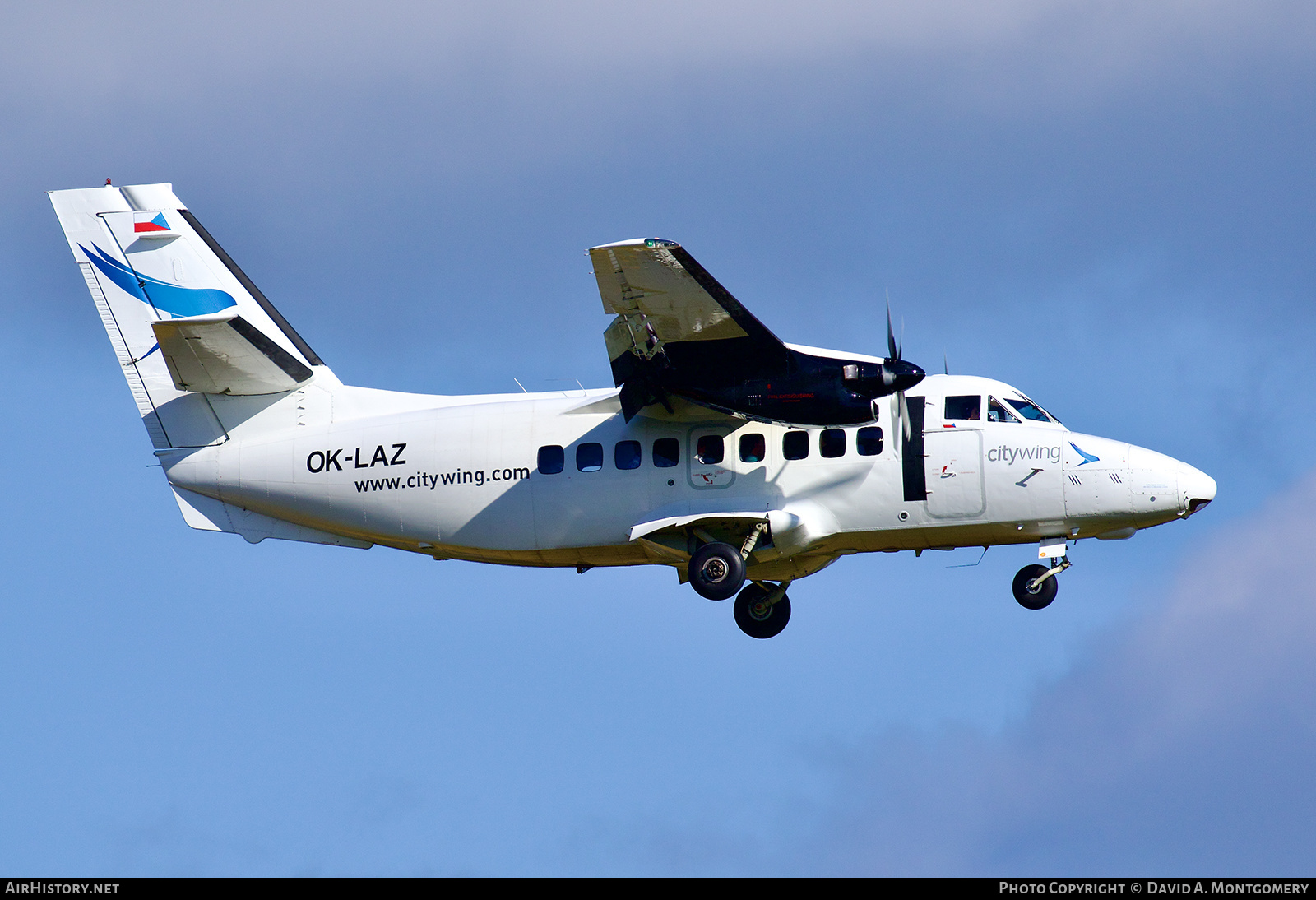 Aircraft Photo of OK-LAZ | Let L-410UVP-E Turbolet | CityWing Aviation | AirHistory.net #576608