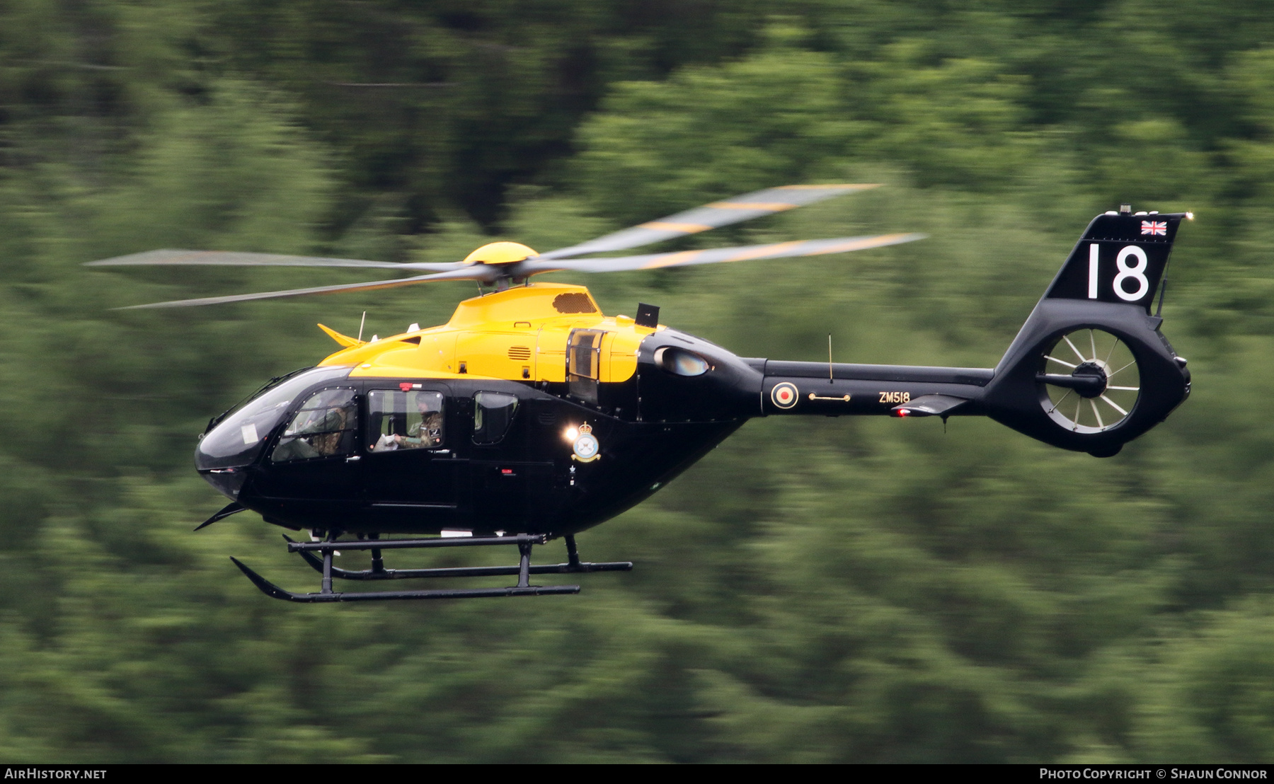 Aircraft Photo of ZM518 | Airbus Helicopters H-135 Juno HT1 (EC-135T-3H) | UK - Air Force | AirHistory.net #576615