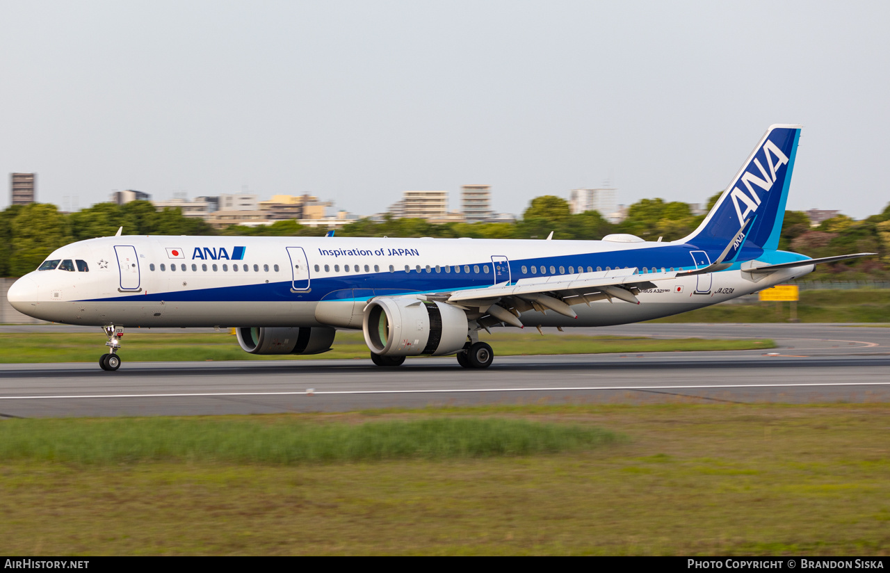 Aircraft Photo of JA133A | Airbus A321-272N | All Nippon Airways - ANA | AirHistory.net #576645