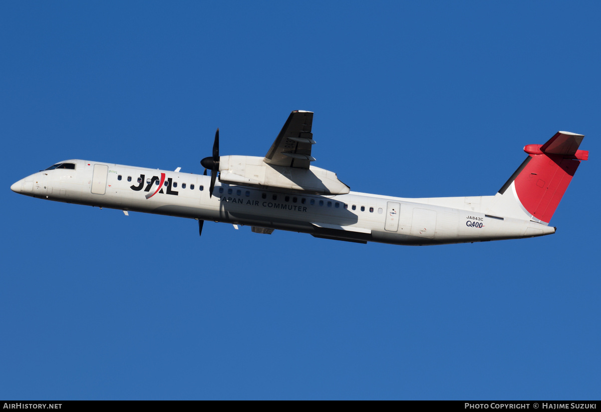 Aircraft Photo of JA843C | Bombardier DHC-8-402 Dash 8 | Japan Airlines - JAL | AirHistory.net #576652