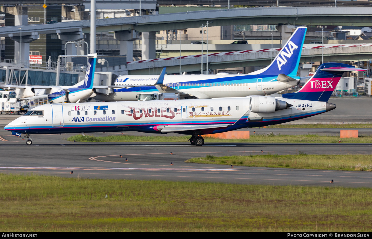 Aircraft Photo of JA07RJ | Bombardier CRJ-702ER NG (CL-600-2C10) | Ibex Airlines | AirHistory.net #576665