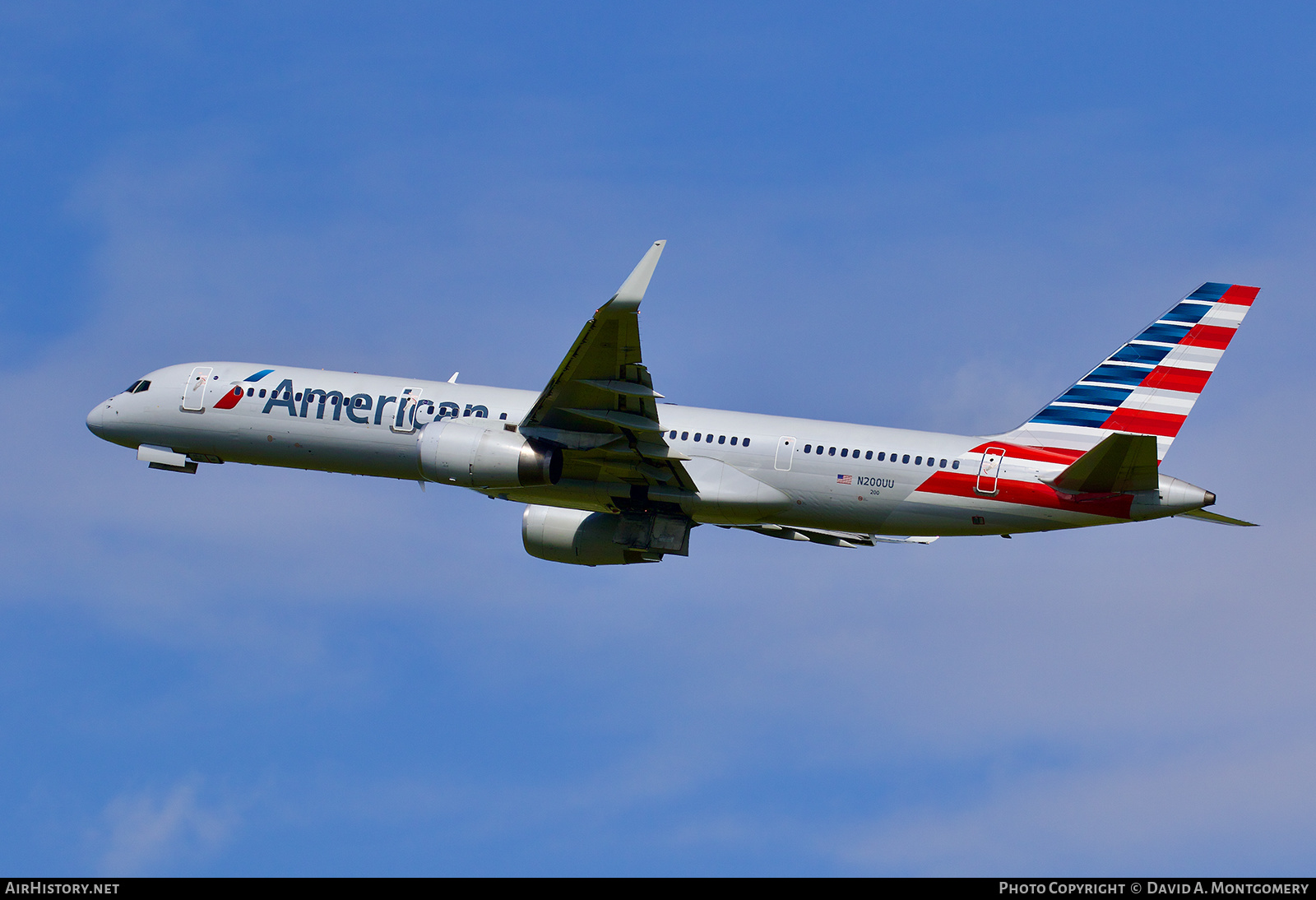 Aircraft Photo of N200UU | Boeing 757-2B7 | American Airlines | AirHistory.net #576669