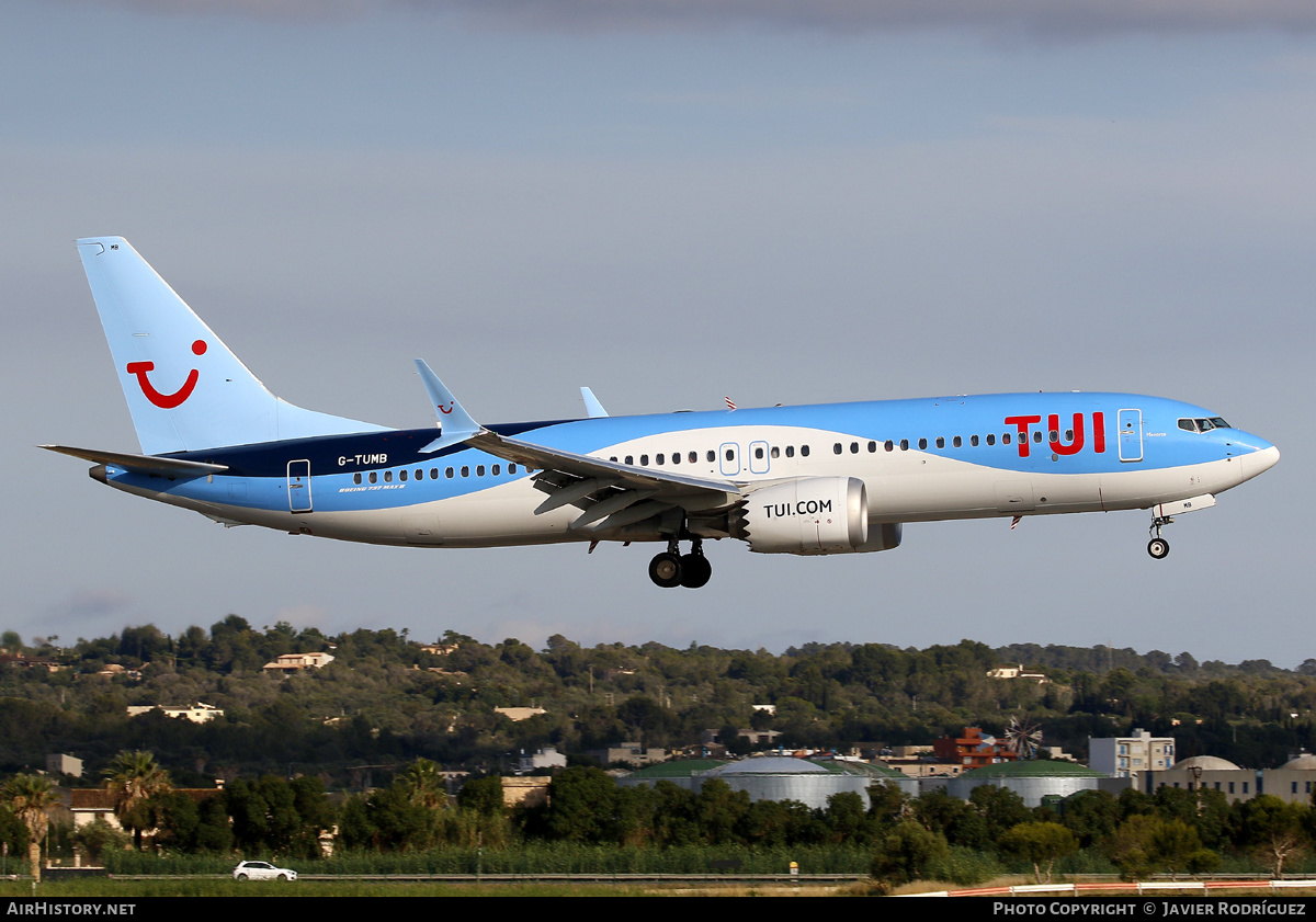 Aircraft Photo of G-TUMB | Boeing 737-8 Max 8 | TUI | AirHistory.net #576670